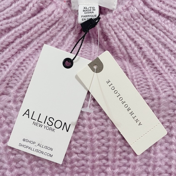 Anthropologie Allison Melia Sweater Tunic Dress - Picture 7 of 11